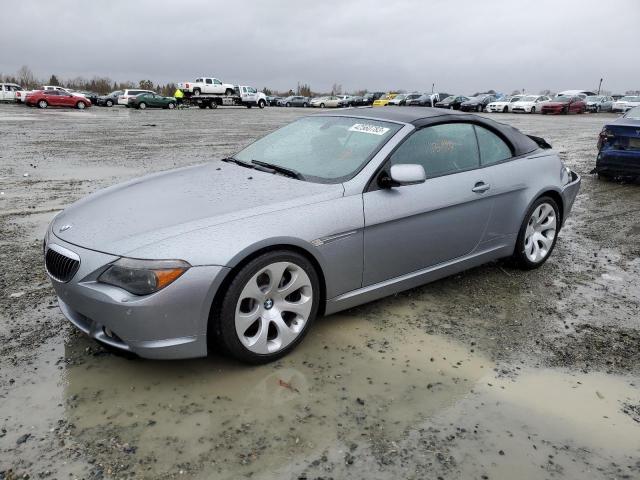 BMW 650 I 2007 with VIN WBAEK13507CN80465 - Photo from auction