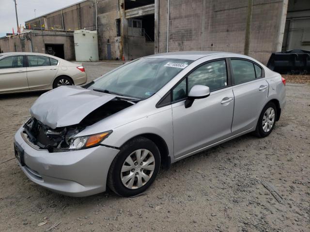 HONDA CIVIC 2012 with VIN 19XFB2F5XCE063993 - Photo from auction