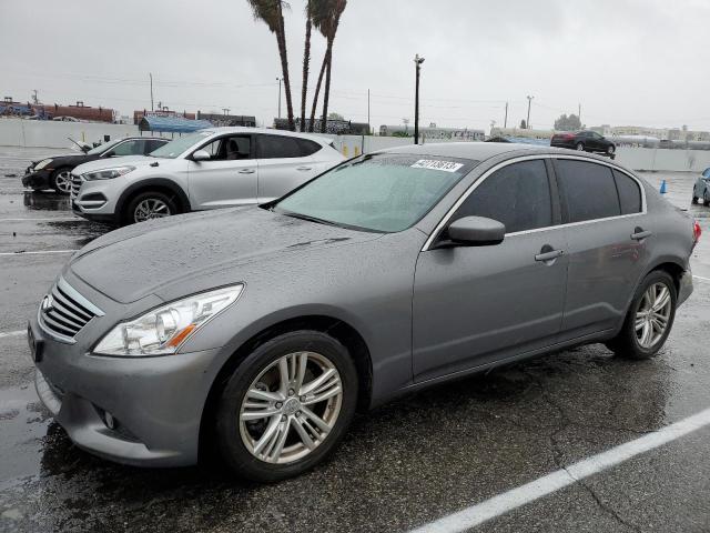 INFINITI G25 BASE 2012 with VIN JN1DV6AP1CM812103 - Photo from auction