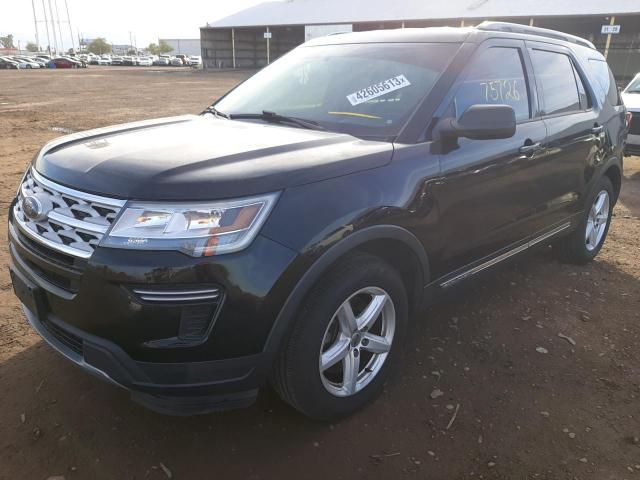 FORD EXPLORER X 2018 with VIN 1FM5K7D81JGC93999 - Photo from auction