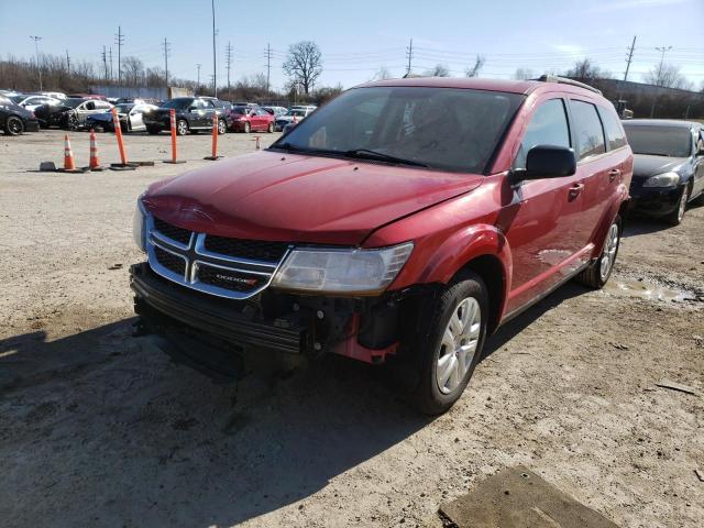 DODGE JOURNEY SE 2018 with VIN 3C4PDCAB7JT235603 - Photo from auction