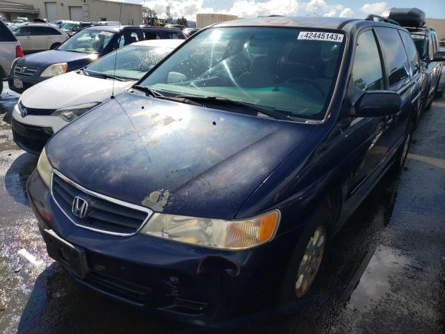 HONDA ODYSSEY EX 2004 with VIN 5FNRL18834B112734 - Photo from auction