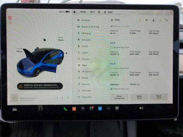 Photo 9 from auction – 2021 TESLA MODEL 3 with VIN 5YJ3E1EA6MF992061