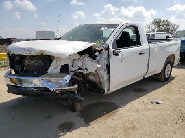 CHEVROLET SILVERADO 2021 with VIN 3GCNWAEF4MG477488 - Photo from auction