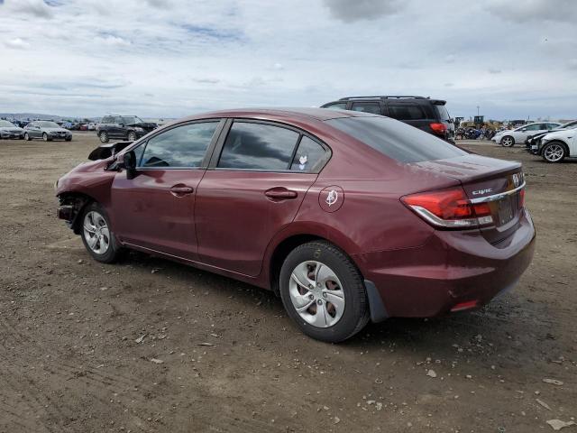 Photo 2 from auction – 2013 HONDA CIVIC LX with VIN 2HGFB2F55DH511001