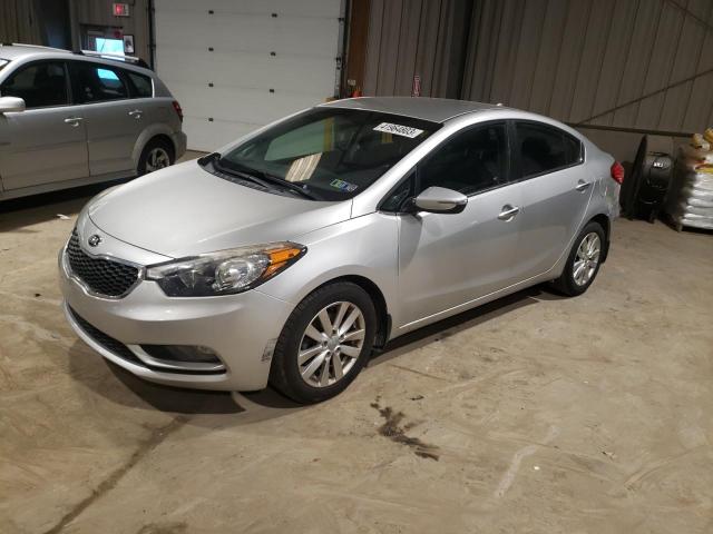 KIA FORTE EX 2014 with VIN KNAFX4A87E5106146 - Photo from auction