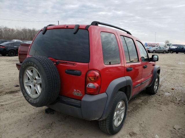 Photo 3 from auction – 2003 JEEP LIBERTY SP with VIN 1J4GL48K63W646089