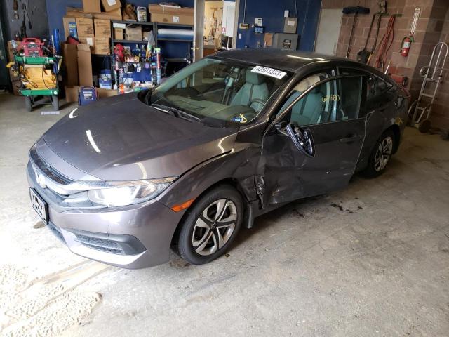 HONDA CIVIC LX 2018 with VIN 2HGFC2F50JH537207 - Photo from auction