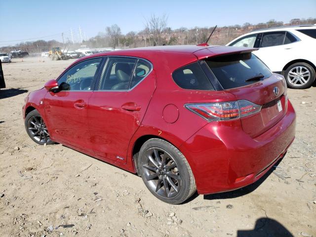 صورة رقم 2 من المزاد - 2012 LEXUS CT 200 H مع VIN JTHKD5BHXC2088916
