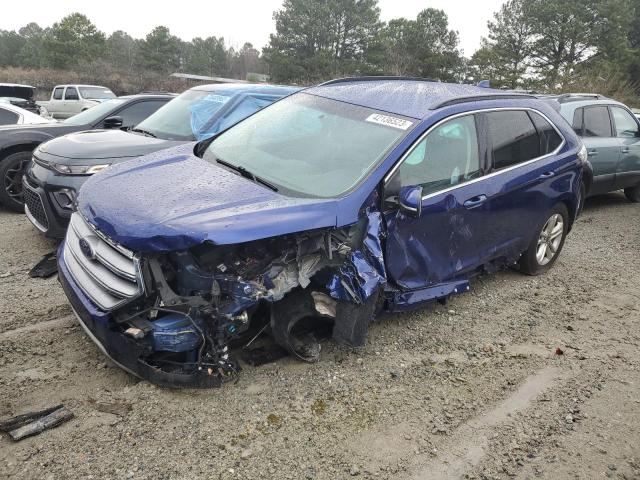 FORD EDGE SEL 2015 with VIN 2FMTK3J84FBC21939 - Photo from auction