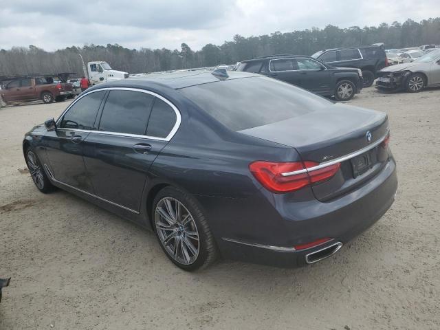 Photo 2 from auction – 2018 BMW 740 XI with VIN WBA7E4C59JGV24011