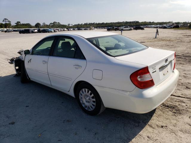 Photo 2 from auction – 2002 TOYOTA CAMRY LE with VIN JTDBE32K820095257