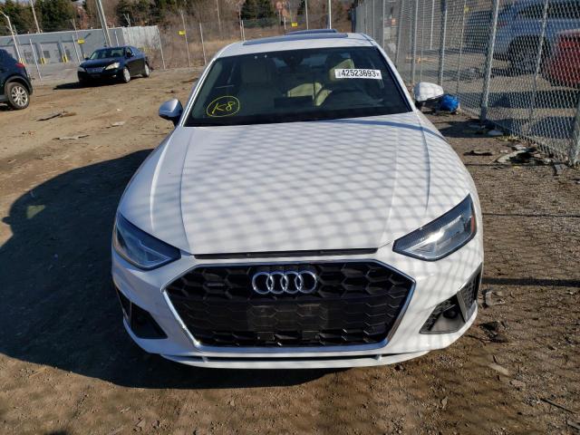 Photo 5 from auction – 2021 AUDI A4 QUATTRO with VIN WAUDAAF47MA054522