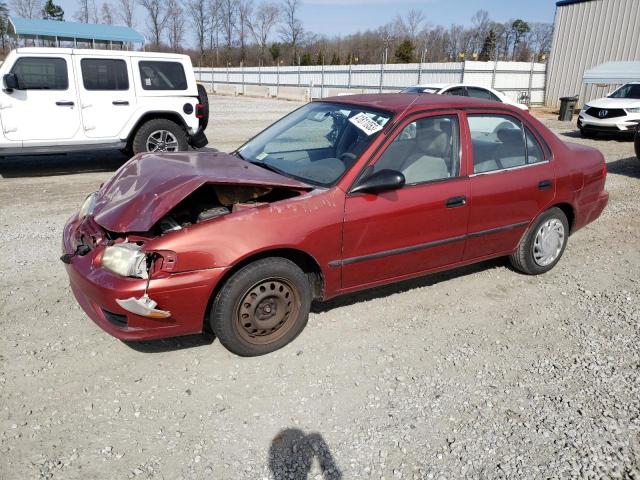 TOYOTA COROLLA 2001 with VIN 2T1BR12E11C454875 - Photo from auction