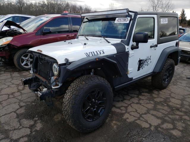 JEEP WRANGLER S 2016 with VIN 1C4AJWAG6GL183381 - Photo from auction