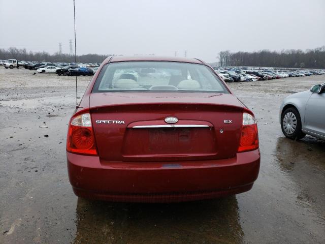 Photo 6 from auction – 2006 KIA SPECTRA LX with VIN KNAFE121565222663