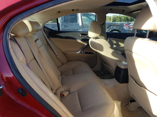 Photo 10 from auction – 2006 LEXUS IS 250 with VIN JTHBK262862008141
