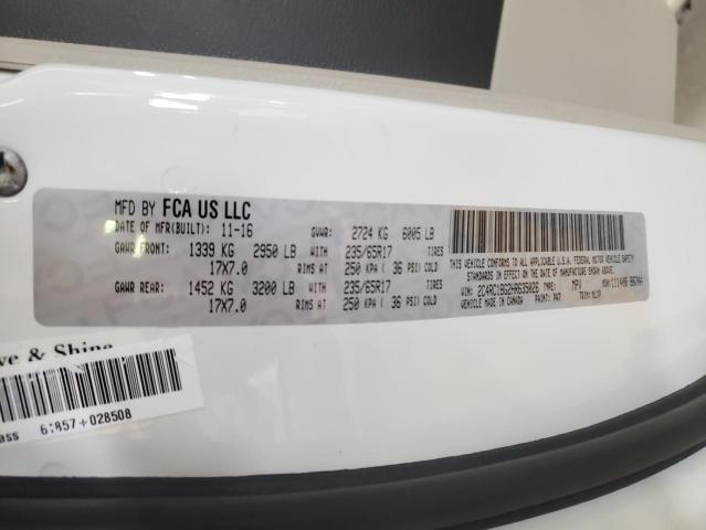 Photo 14 from auction – 2017 CHRYSLER PACIFICA T with VIN 2C4RC1BG2HR635026