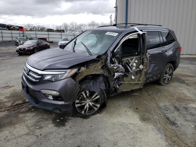 Photo 1 from auction – 2017 HONDA PILOT EXL with VIN 5FNYF6H57HB016312
