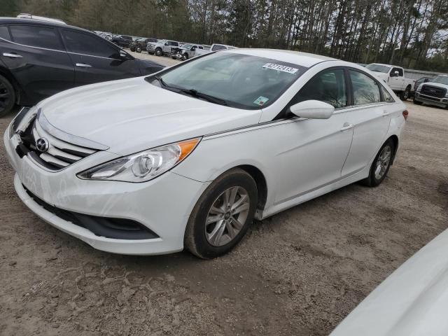 HYUNDAI SONATA GLS 2014 with VIN 5NPEB4AC7EH877076 - Photo from auction