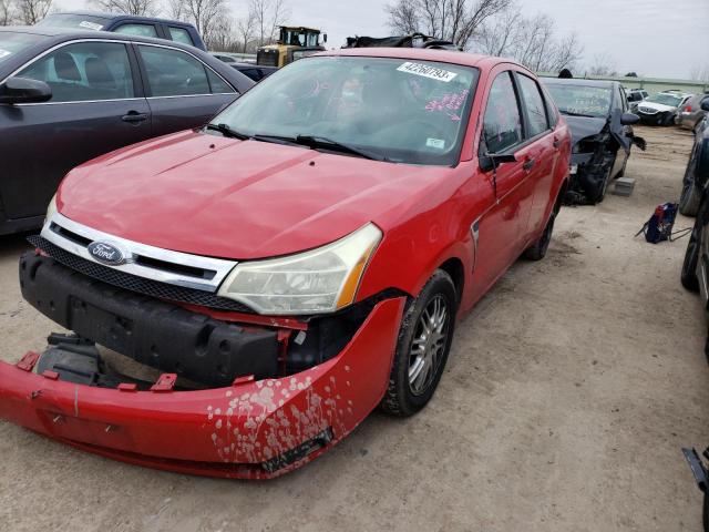 FORD FOCUS SE 2008 with VIN 1FAHP35N38W205220 - Photo from auction
