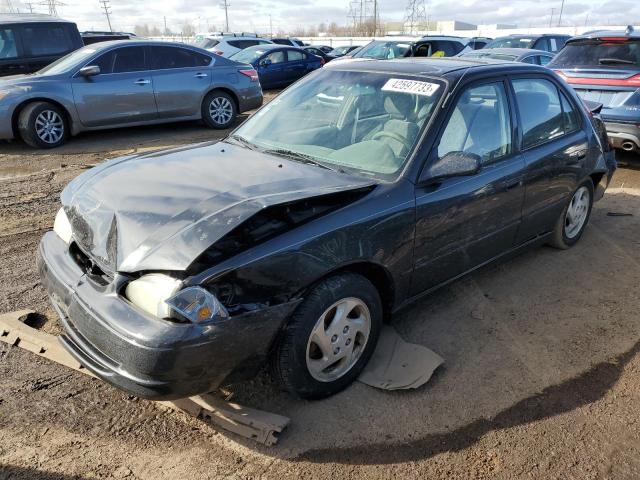 TOYOTA COROLLA VE 1999 with VIN 1NXBR12E2XZ219327 - Photo from auction