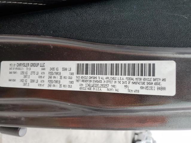 Photo 14 from auction – 2014 JEEP WRANGLER U with VIN 1C4BJWEG2EL293257