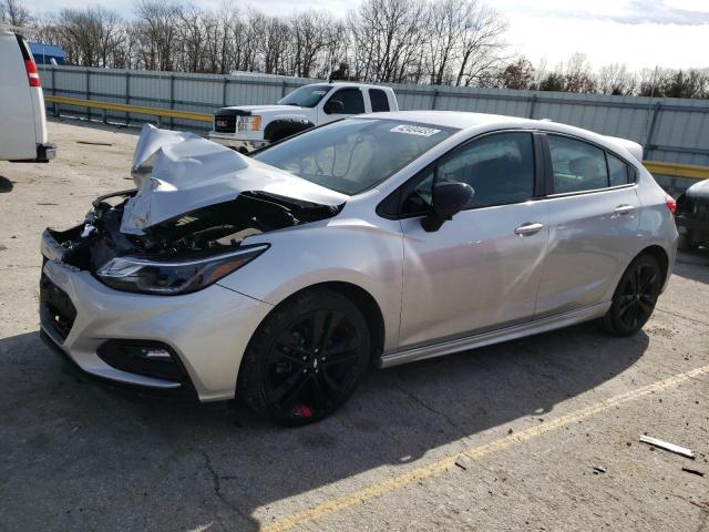 CHEVROLET CRUZE LT 2018 with VIN 3G1BE6SM9JS608177 - Photo from auction