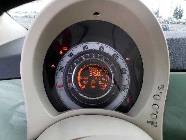 Photo 9 from auction – 2015 FIAT 500 POP with VIN 3C3CFFAR5FT594449