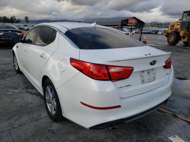 Photo 2 from auction – 2014 KIA OPTIMA LX with VIN 5XXGM4A77EG303868