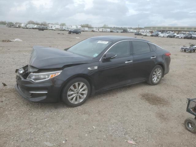 KIA OPTIMA EX 2018 with VIN 5XXGU4L39JG220155 - Photo from auction