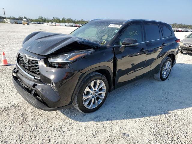 TOYOTA HIGHLANDER 2020 with VIN 5TDYZRAH4LS008217 - Photo from auction