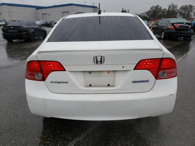 Photo 6 from auction – 2007 HONDA CIVIC HYBR with VIN JHMFA36287S019202
