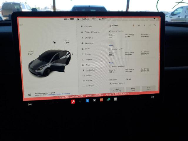 Photo 9 from auction – 2023 TESLA MODEL Y with VIN 7SAYGDEE7PA047516