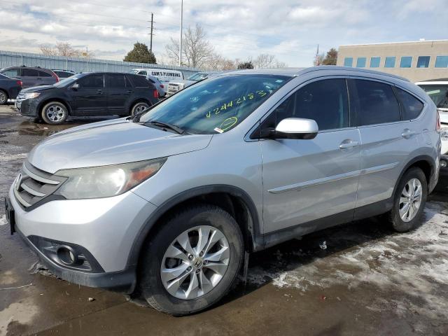 HONDA CRV EXL 2014 with VIN 5J6RM4H75EL087687 - Photo from auction
