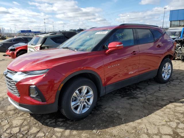CHEVROLET BLAZER 2LT 2021 with VIN 3GNKBCRSXMS553527 - Photo from auction