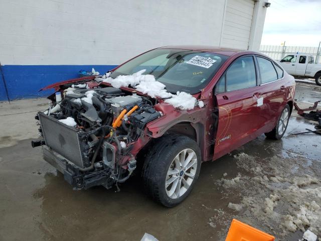 FORD FUSION SE 2019 with VIN 3FA6P0LU9KR262774 - Photo from auction