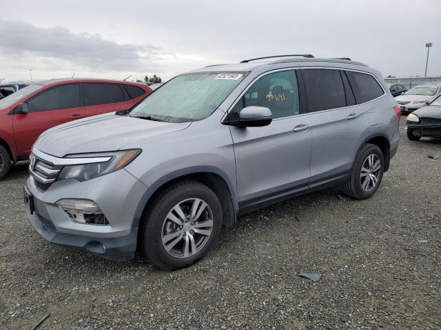 HONDA PILOT EX 2016 with VIN 5FNYF6H36GB038928 - Photo from auction