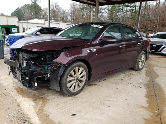 KIA OPTIMA EX 2016 with VIN 5XXGU4L33GG002222 - Photo from auction