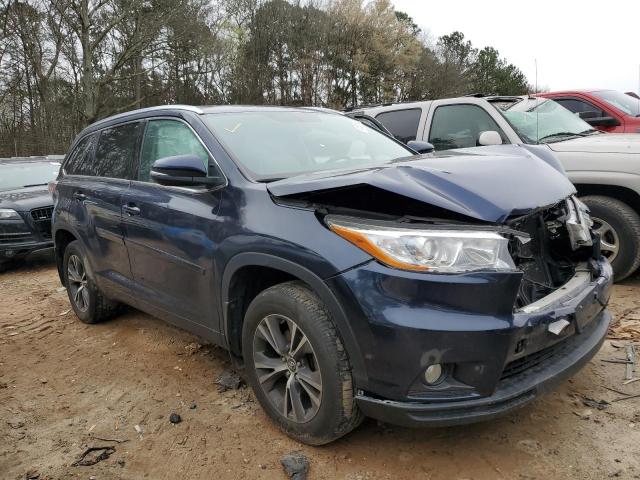 Photo 4 from auction – 2016 TOYOTA HIGHLANDER with VIN 5TDJKRFH5GS291165