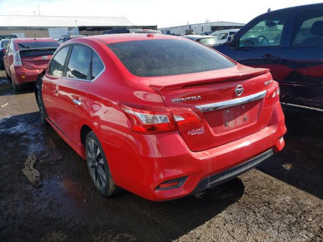 Photo 2 from auction – 2017 NISSAN SENTRA SR with VIN 3N1CB7AP6HY300688
