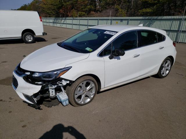 CHEVROLET CRUZE PREM 2018 with VIN 3G1BF6SM0JS618903 - Photo from auction