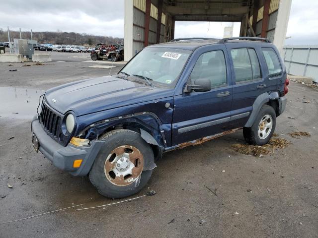 JEEP LIBERTY SP 2007 with VIN 1J4GL48K97W665760 - Photo from auction