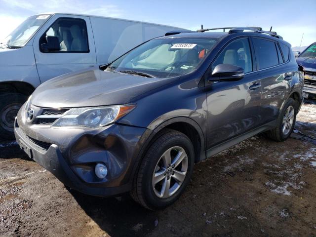 TOYOTA RAV4 XLE 2015 with VIN 2T3RFREV9FW323627 - Photo from auction