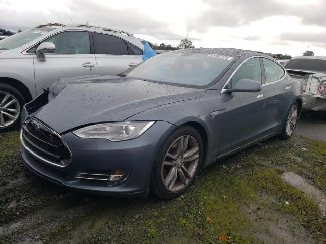 TESLA MODEL S 2012 with VIN 5YJSA1DN2CFP01985 - Photo from auction
