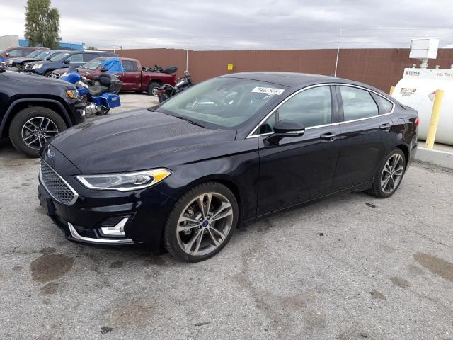 FORD FUSION TIT 2019 with VIN 3FA6P0D94KR256844 - Photo from auction