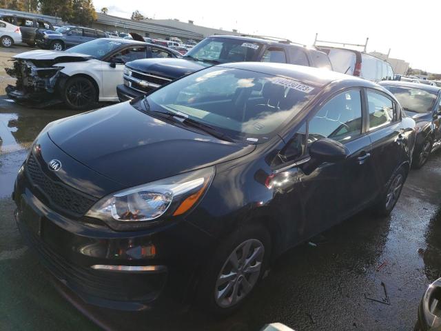 KIA RIO LX 2017 with VIN KNADM4A32H6021024 - Photo from auction