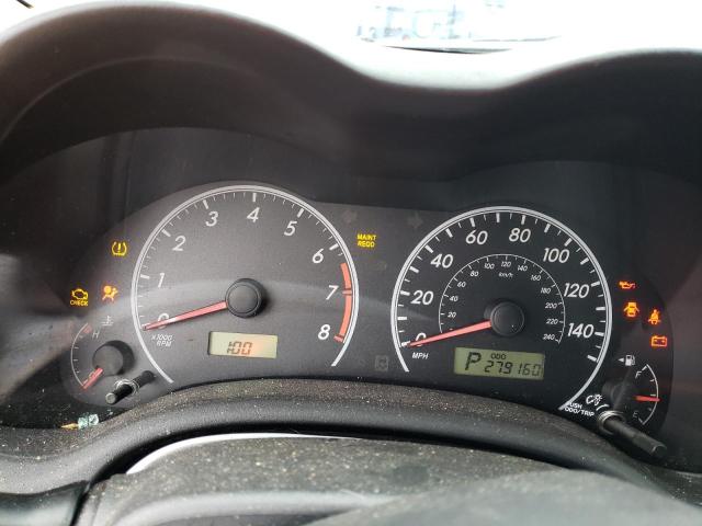 Photo 9 from auction – 2009 TOYOTA COROLLA BA with VIN 1NXBU40EX9Z129803