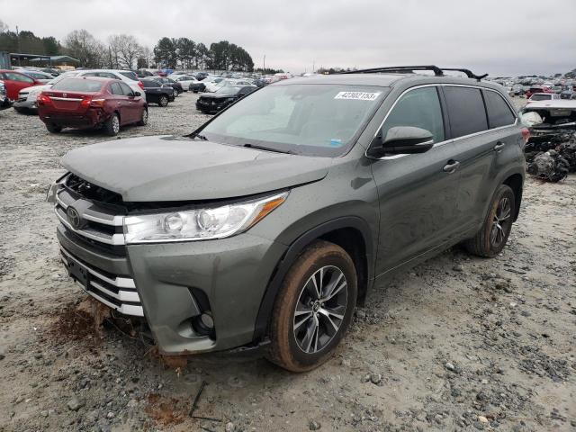 TOYOTA HIGHLANDER 2017 with VIN 5TDBZRFH7HS361895 - Photo from auction