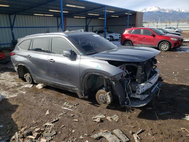 Фото 4 с аукциона – 2021 TOYOTA HIGHLANDER с VIN 5TDHBRCH0MS534590